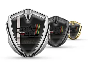 Metal Domed Emblem Max Design Sturdy Metal